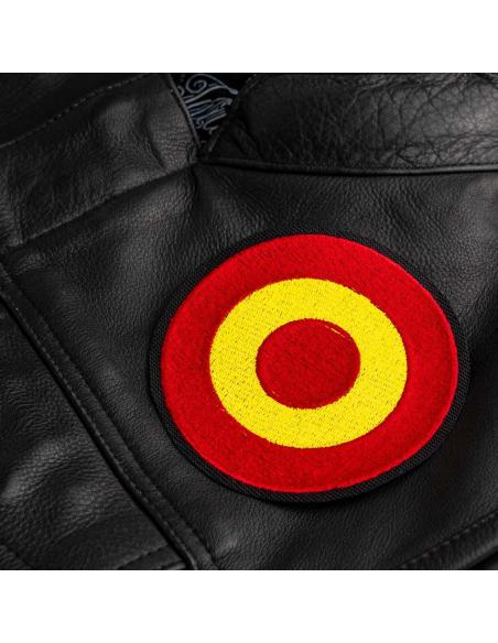 Comprar Parche Redondo Bordado Con Bandera De España De 10 Cm. a precio de oferta