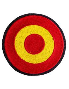 Comprar Parche Redondo Bordado Con Bandera De España De 10 Cm. a precio de oferta
