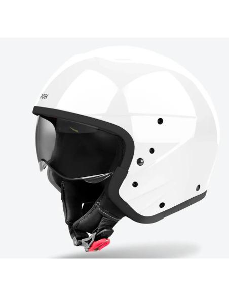 Comprar Casco Airoh J110 Blanco Brillo Doble Homologacion 22.06 Jet Y Integral a precio de oferta