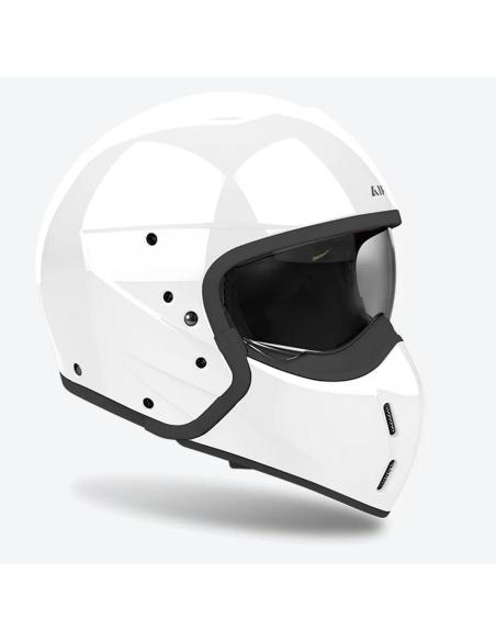 Comprar Casco Airoh J110 Blanco Brillo Doble Homologacion 22.06 Jet Y Integral a precio de oferta