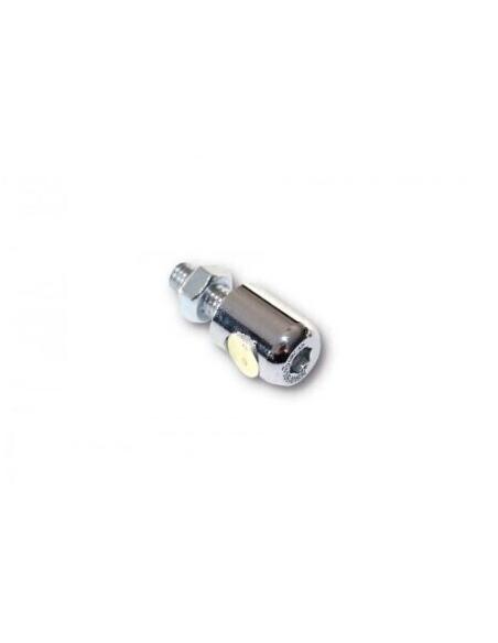 Comprar Mini Luz De Matricula Led Tornillo Cromada Homologada a precio de oferta