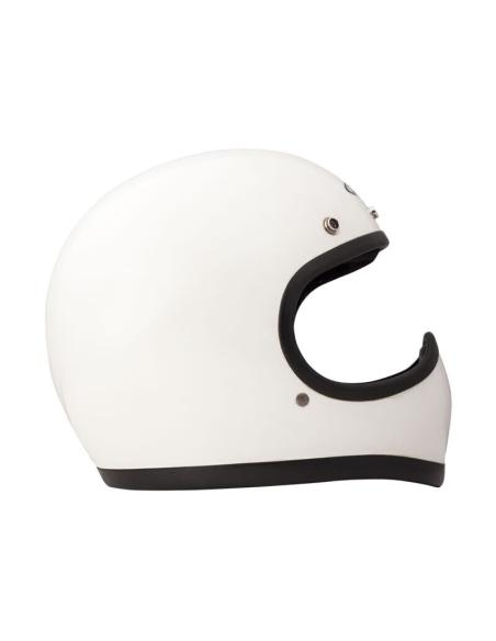 CAPACETE INTEGRAL DMD BRILHO BRANCO DO PILOTO