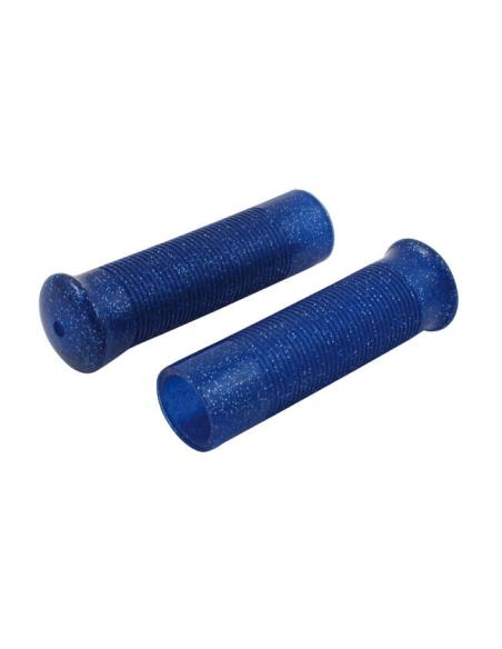 MANCHETTES VINTAGE ANDERSON BLUE METALFLAKE