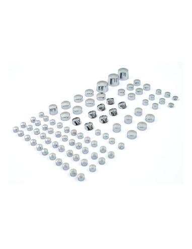 Comprar Kit Tapones Tornillos Cromados Dyna 06-15 a precio de oferta