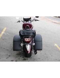 Saddlebags Rígidos "Jumbo Forte" 40 L. Preto Ou Couro 2