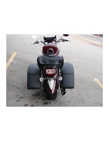 Saddlebags Rígidos "Jumbo Forte" 40 L. Preto Ou Couro