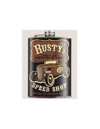 Flasque "Rusty'S Speed Shop" (Boutique De Vitesse) | Prix Promo