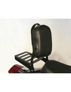 BLACK SYSYBAR WITH LUGAGGE RACK FITS DYNA 2001-2005