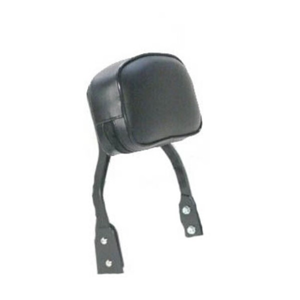 LOW BACKREST WITHOUT GRILL BLACK FOR DYNA 2001-2005