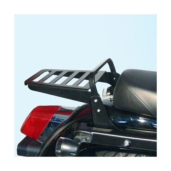LUGGAGE RACK TOP CASE BLACK FITS DYNA 2001-2005