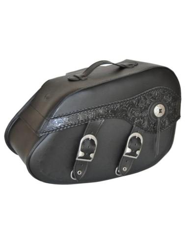 ALFORJAS DE COURO LEPANTO CELTIC GOTHIC