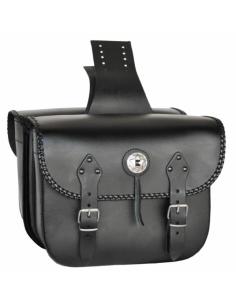 RIFLE CELTIC LEATHER SADDLEBAGS