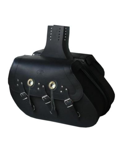 IKARO BASIC LEATHER SADDLEBAGS