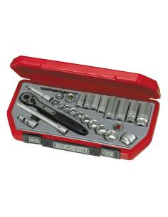 KIT CARRACA 3/8 COM COPOS DE POLEGADA