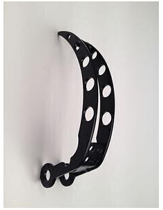 KAMIKAZE GRILL HEAD LAMP 5-3/4 BLACK 2