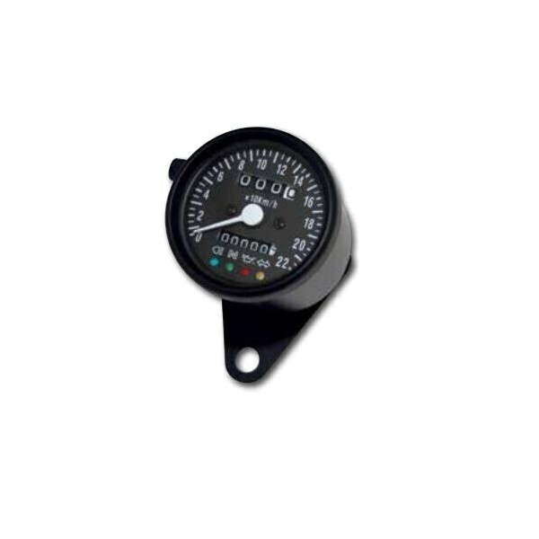 SPEEDO 60MM BLACK WITH INDICATORS AND DAY TRIP