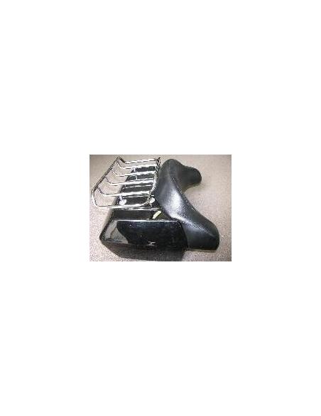 HARD TOP TRUNK TOURING TRUNK BLACK GLOSSY COMPLETE