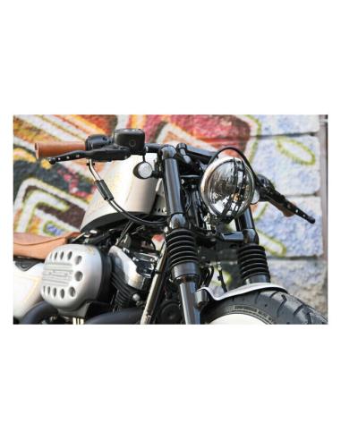 Comprar Cubre Horquilla Con Tapon Negro Sportster 48 Del 2010 Al 2015 a precio de oferta