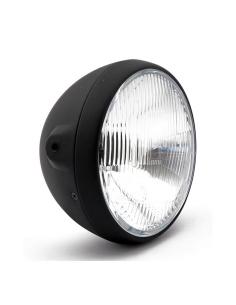FAROL PRETO DE 7 POLEGADAS DE ESTILO BRITÂNICO