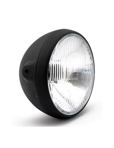Comprar Faro Central British Style Negro 7 Pulgadas Homologado a precio de oferta