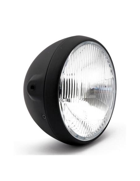 Farol Preto De 7 Polegadas De Estilo Britânico
