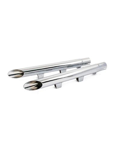Comprar Colas Dragpipe Cromadas Para Sportster 2004-2013 a precio de oferta