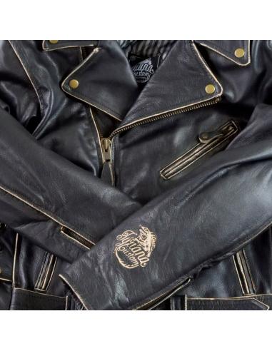Comprar Chaqueta De Piel Envejecida Aguila Con Protecciones Ce a precio de oferta