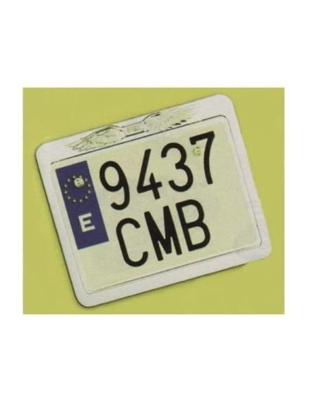SUPORTE PARA PLACA EUROPEIA EAGLE CROMADO
