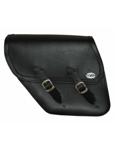 SACOCHE EN CUIR BRETONIA NOIR