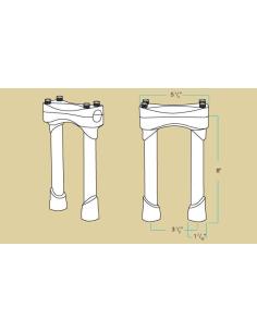 Torres Murdock Cromo De 20,5Cm (8") Biltwell 2