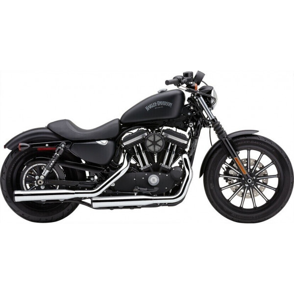 EXHAUST TAILPIPES RPT 3" CHROME FOR SPORTSTER SINCE 2014