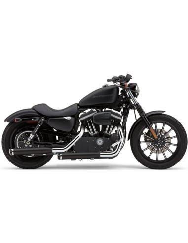 Comprar Colas Escape Spt Negras Para Sportster Desde 2014 a precio de oferta