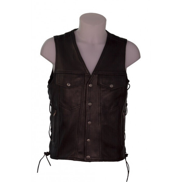 "PREMIUM" VEST FIRST QUALITY LEATHER