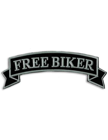 Comprar Parche Pequeño Free Biker Gris 3 X 10 a precio de oferta
