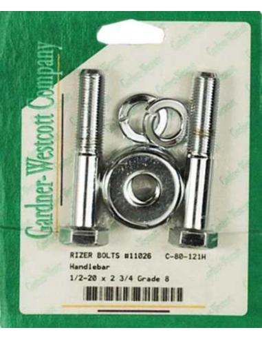 KIT DE BOULONS POUR SUPPORTS DE GUIDON 1/2-20 X 2-3/4