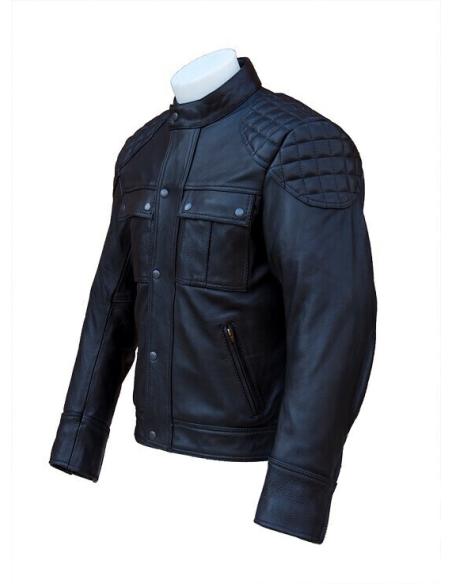 Comprar Chaqueta "Fifty-Eight" De Piel Natural Con Protecciónes a precio de oferta