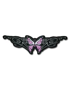 Patch Borboleta Tribal Roxo 29 X 9 Cm | Preço Promocional