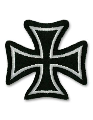 IRON CROSS WHITE/BLACK PATCH 7X7 CM