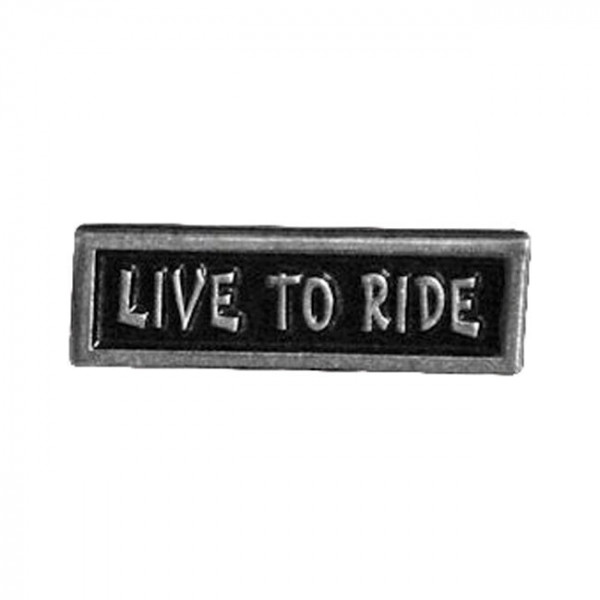 PIN LIVE TO RIDE