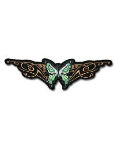 Comprar Parche Mariposa Tribal Verdes 29 X 9 Cm a precio de oferta