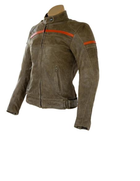 Acquista Giacca Femminile in Pelle Invecchiata "Trophy" con Protezioni C a prezzo speciale