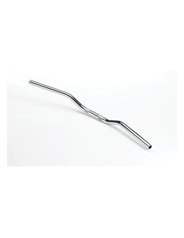 GUIDON TRACKER 25MM SANS TROUS CHROME - BILTWELL