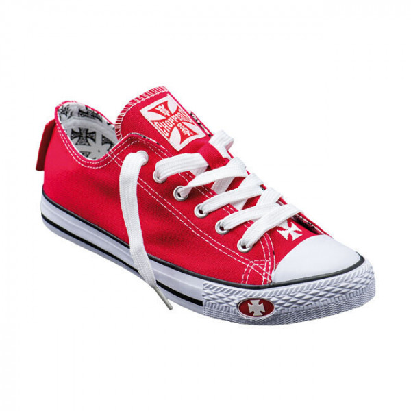 SHOES WARRIOR LOW-TOP RED WCC