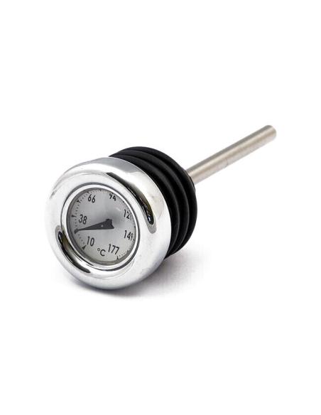 Comprar Tapón Deposito De Aceite Con Termometro Para Hd Softail 00-15 a precio de oferta