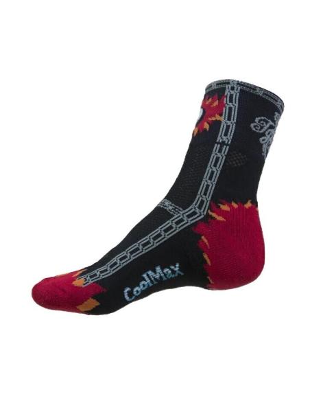 CHAUSSETTES TECHNIQUES D'ÉTÉ "8 BALL" COOLMAX