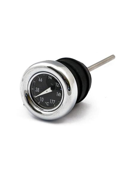 Comprar Tapón Deposito De Aceite Con Termometro Para Hd Softail 84-99 a precio de oferta