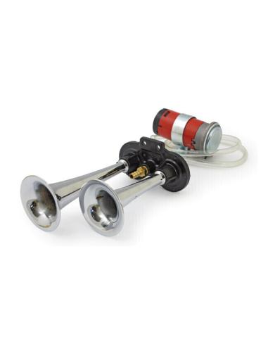 Set De Bocinas Trompeta Con Compresor Muy Sonoras