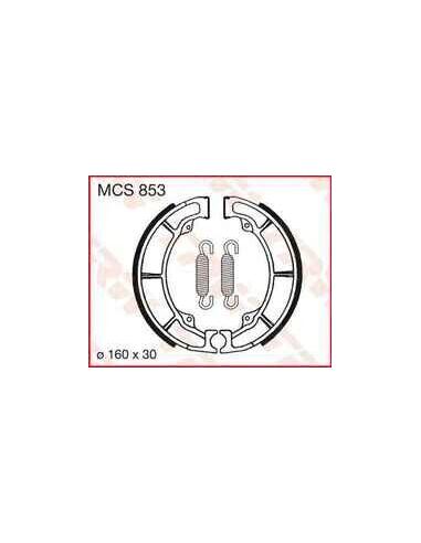 BRAKE SHOE REAR DRUM BRAKE MCS853 90-93