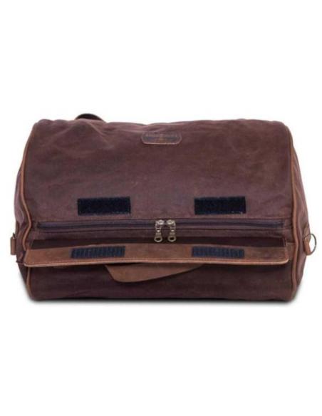 Comprar Bolsa Rulo Longride Vintage En Algodón Encerado Y Cuero Ranger a precio de oferta