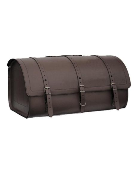 COFFRE EN CUIR BIG-FOOT BÁSICO MARRON MOKA